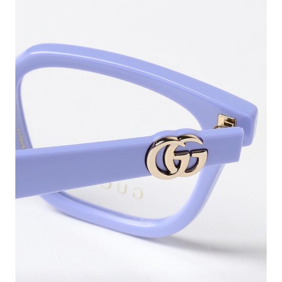 NWT Gucci GG1536o-008 Lilac Eyeglasses - Picture 6 of 10